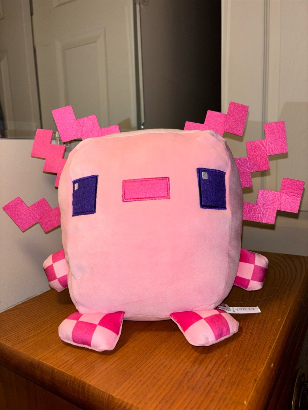 Pink Plush Axolotl Toy - Soft Kids Stuffed Animal